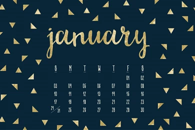 January 2016 Desktop Calendar Wallpapers — UpperCase Designs