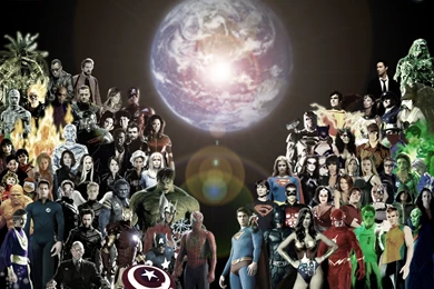 DC Vs MARVEL : Desktop And Mobile Wallpapers : Wallippo