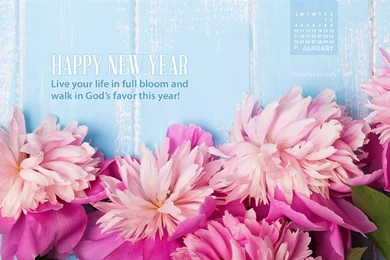 January 2016   Live In Full Bloom Desktop Calendar  Free January ...