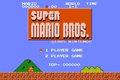 Nintendo Video Games Super Mario Bros Retro