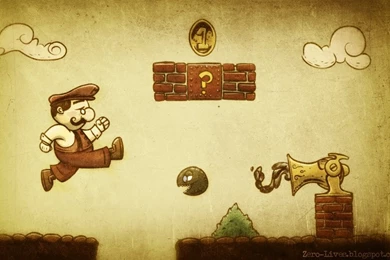 Apocalypse POW!: Triptych: Retro Mario Bros.