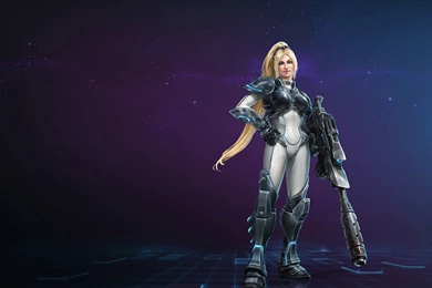 Download 1920x1080 HD Wallpapers Nova Terra Art Blonde Ghost ...