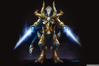Wallpapers Starcraft Ghost Zealot Protoss 1920x1080
