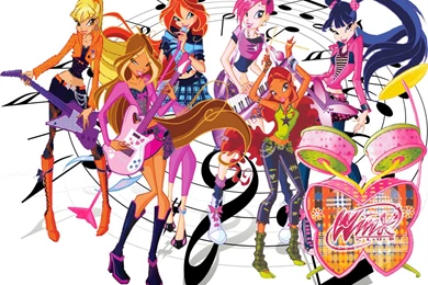 Wallpapers Winx Club Magix World 1024x768