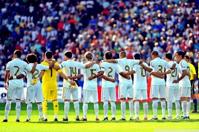 Real Madrid Soccer Team HD Desktop Wallpapers : Widescreen : High ...