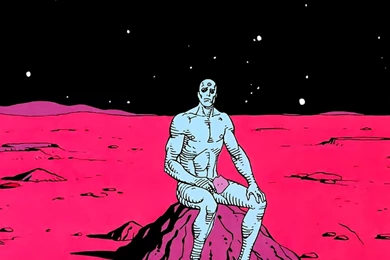 Doctor Manhattan iPad 3,4 & Air Wallpapers