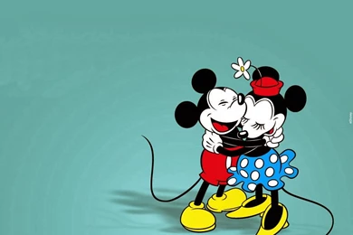All 4u Wallpaper: Disney Cartoon Mickey Mouse & Minnie Mouse 4u HD ...