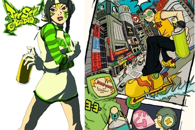 1920x1080px Jet Set Radio
