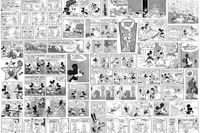 Pins For: Old Mickey Mouse Cartoon Comics From Pinterest