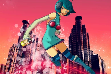 JET SET RADIO Action Platform Sports Grind Sega Anime Game (4 ...