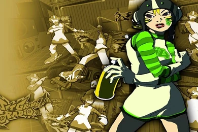 JET SET RADIO Action Platform Sports Grind Sega Anime Game (23 ...