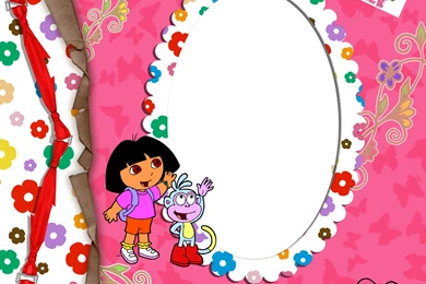 Dora The Exporer Quick Page   Scrapbook Flair Challenges