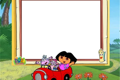 Dora The Exporer Quick Page   Scrapbook Flair Challenges