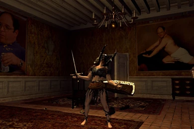 George Costanza Paintings In Anor Londo At Dark Souls Nexus   Mods ...