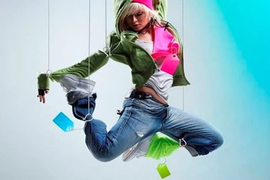 Dancing girl colorful wallpaper picture – Itsmyviews.com