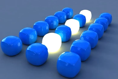 Blue squares 3d desktop 1600x1200 wanted wallpapers – Wanted Wallpapers