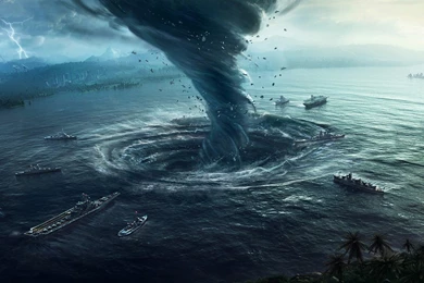 Wallpapers Wasteland Cataclysm D Tornado Waterspout 1920x1080 ...