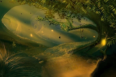 Fantasy Enchanted Forest   (