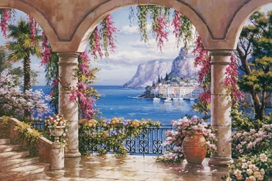 Italian Tuscan Wall Mural   Wallpapers Mural Ideas   16289