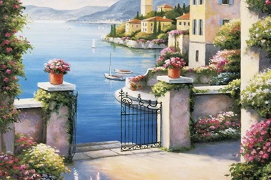 Beautiful Tuscan Wall Murals   Wallpapers Mural Ideas