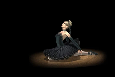 3D Ballet Dancer Widescreen Wallpapers