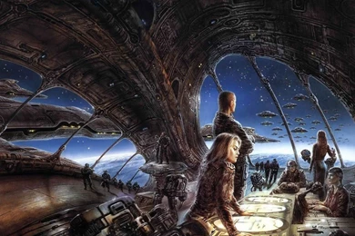 Fantasy Space Flight Dekstop Wallpapers