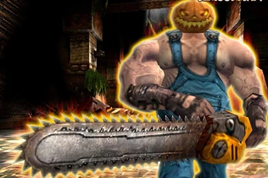 My Free Wallpapers   Games Wallpapers : Serious Sam   Pumpkinhead