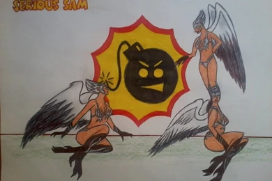 Wallpaper: Serious Sam By HarpieLady5NaziFan On DeviantArt