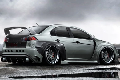 Free Art Tech: Oh Yeah ... Mitsubishi Lancer Evolution X Wallpapers