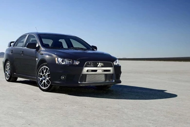 Wallpapers Mitsubishi Lancer Evolution X Black Hd 1366x768 ...