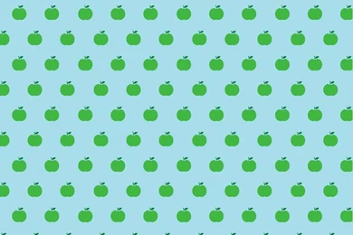 Blue Green Apple WallPaper   Modern   Wallpapers   By Wallcandy Arts