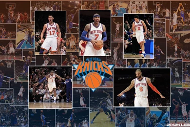 NY Knicks 2012 Starting 5 1440×900 Wallpapers