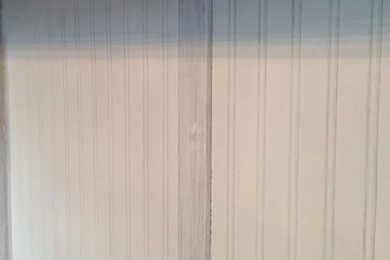 WoW! Wainscoting Wallpaper!   Country Design HomeCountry Design Home