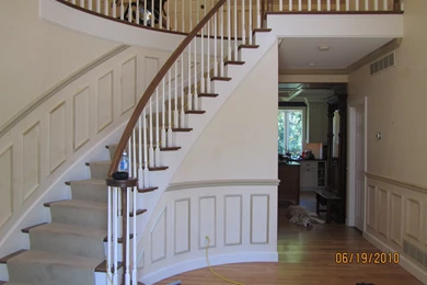 Installing Molding To A Curved Wall