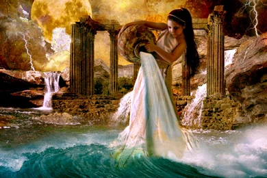 1 Aquarius Girl HD Wallpapers