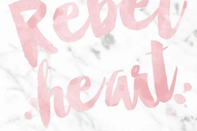 Pink White Grey Marble Rebel Heart Iphone Phone Backgrounds Lock ...