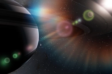 Space Planet 3D Rendering Wallpapers For Desktop & Mobile