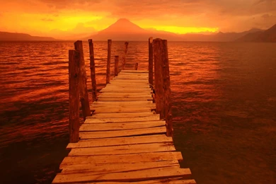 Orange Sunset Wallpapers HD   HD Images New