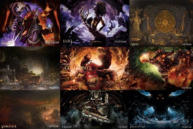 Image   DI Circle Wallpaper.PNG   Dante's Inferno Wiki   Wikia