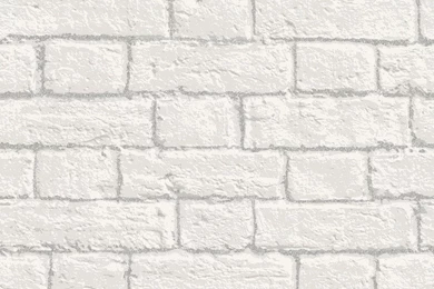 Coloroll Glitter Brick Wallpapers In White   M1038
