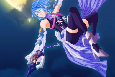 Kingdom Hearts Aqua By LumenArtist On DeviantArt