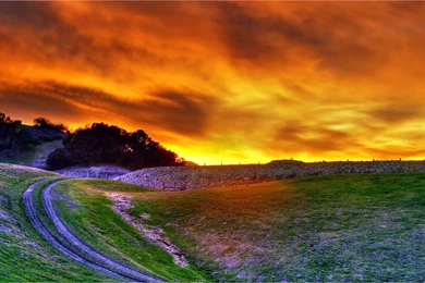 Sunset On The Outskirts Of Trail Photography Wallpapers ...