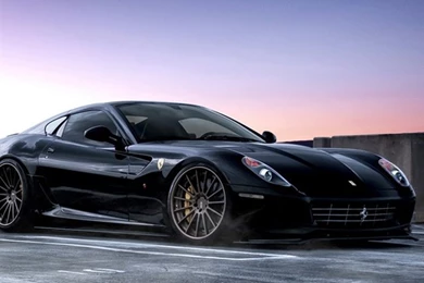 Ferrari 599 GTB Fiorano Supercar iPhone Wallpapers