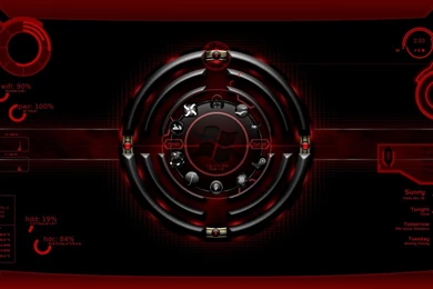 Theme Windows 7, Black, Red, 2560x1440 HD Wallpapers And FREE Stock ...