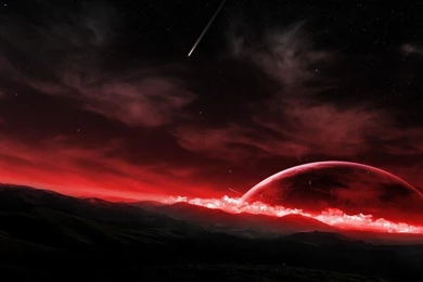 1024x768 Red Planet, Surface, Meteor Wallpapers And Pictures 23141