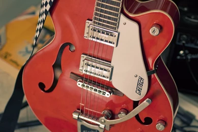 El Gretsch O Matic By Thousanium On DeviantArt