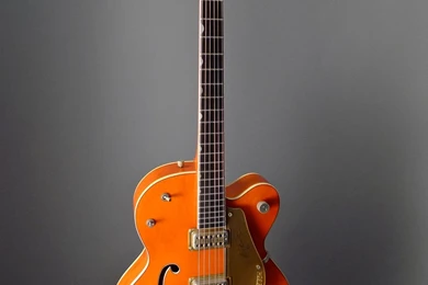 1958 Gretsch Chet Atkins 6120 Hollow Body Sunburst   Steel String ...