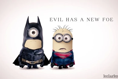 Batman And Superman Minions HD Wallpapers   StylishHDWallpapers