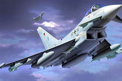 Aircraft Airplanes Eurofighter Typhoon Artwork German Wallpapers ...