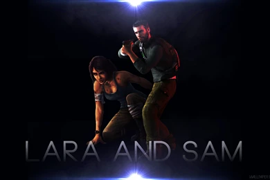 Lara Croft And Sam Fisher Wallpapers By PhoneGraphics On DeviantArt